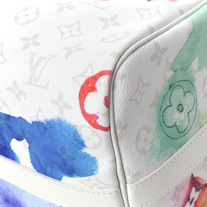 Louis Vuitton Monogram Watercolor Keepall Bandouliere 50 Multicolor 8 of 10