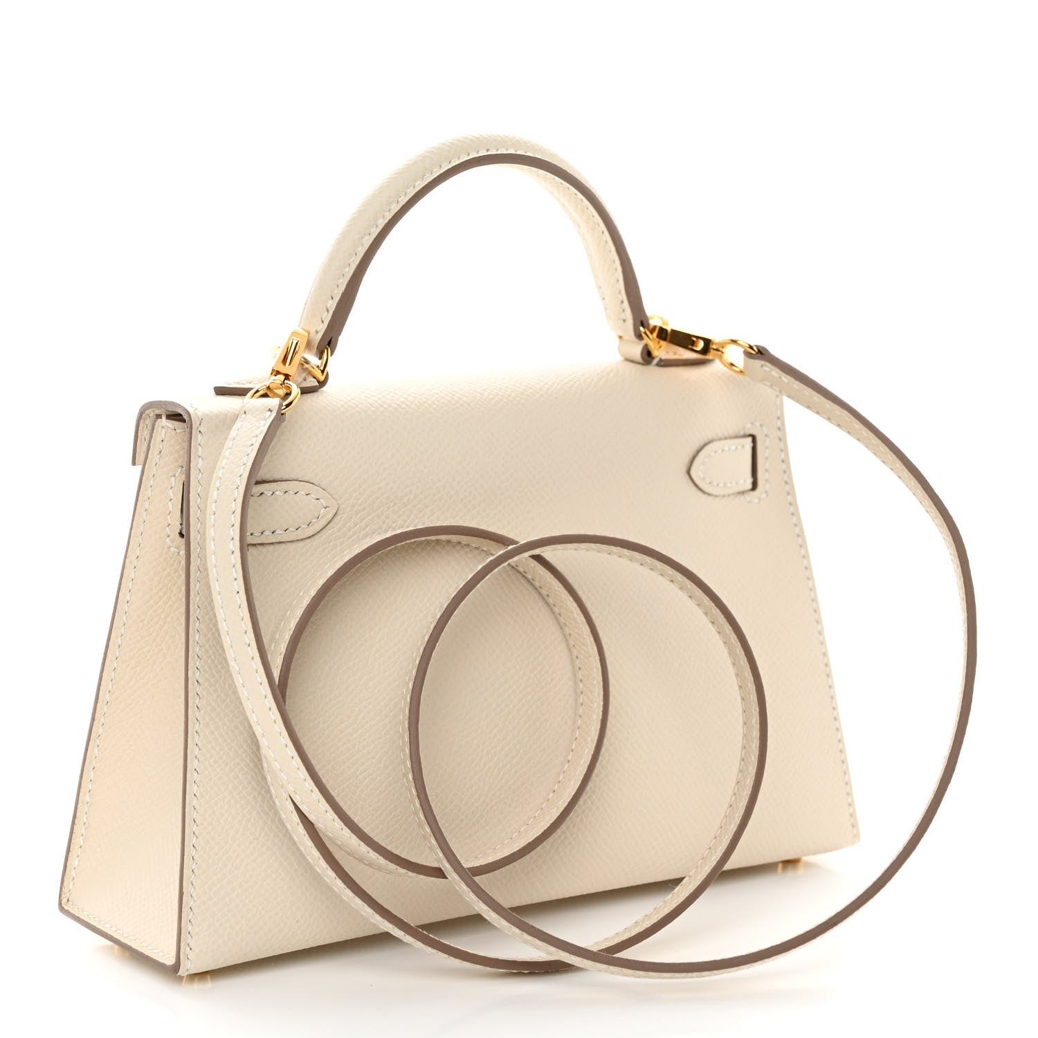 Hermes Epsom Mini Kelly Sellier 20 Craie 3 of 10