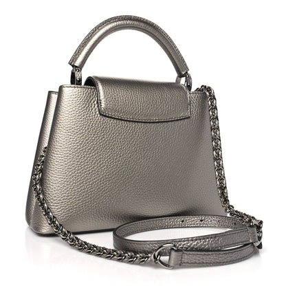 Louis Vuitton Metallic Calfskin Mini Capucines 3 of 8