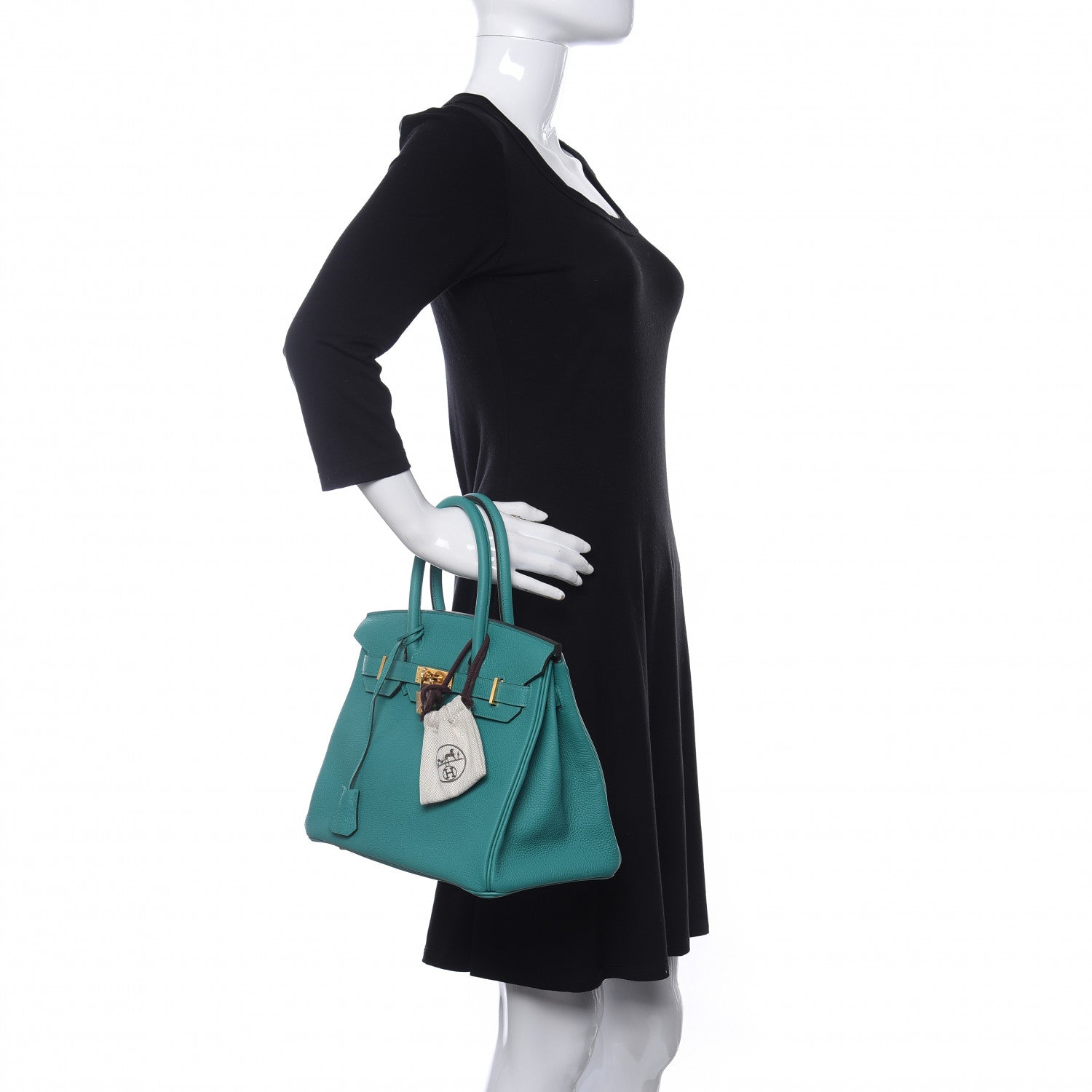 Hermes Togo Birkin 30 Vert Verone 2 of 10