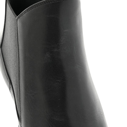 Saint Laurent Calfskin Classic Paris Ela 80 Ankle Boots 39.5 Black 9 of 12