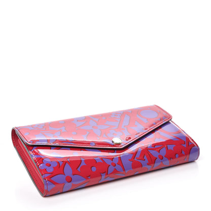 Louis Vuitton Patent Sweet Monogram Sarah Wallet Rose Indien 4 of 10