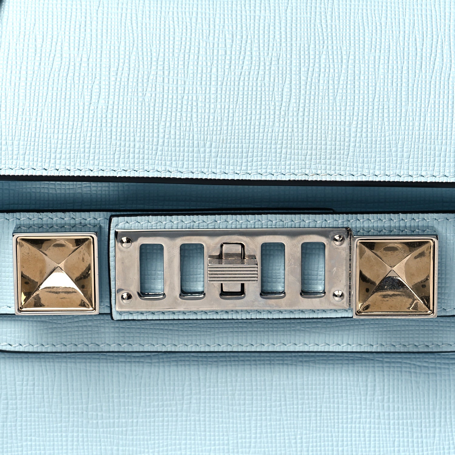 Proenza Schouler New Linosa Mini PS11 Classic Shoulder Bag Baby Blue 9 of 11