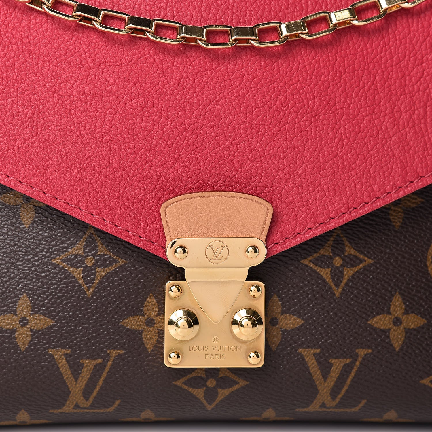 Louis Vuitton Monogram Pallas Chain Dahlia 11 of 11