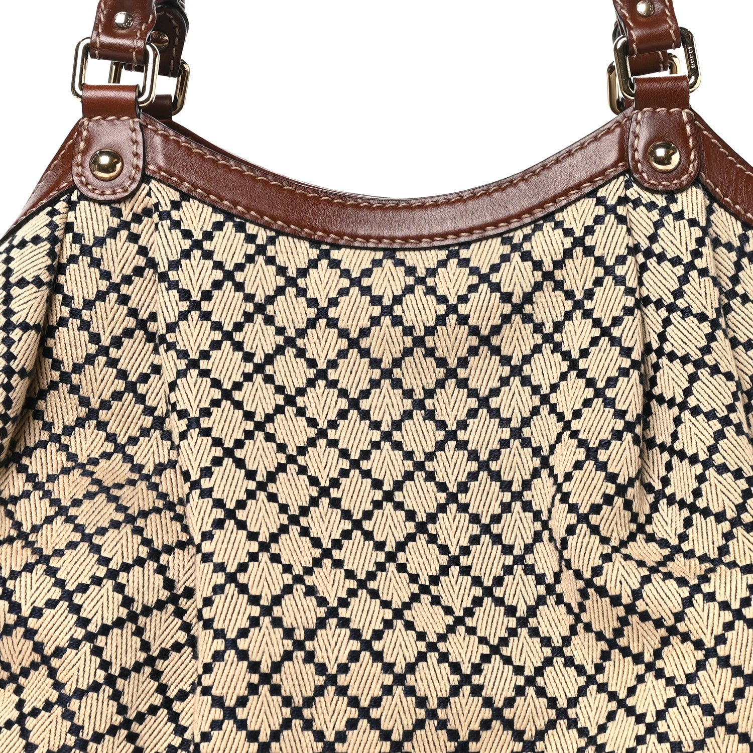Gucci Diamante Large Sukey Tote Brown 8 of 10