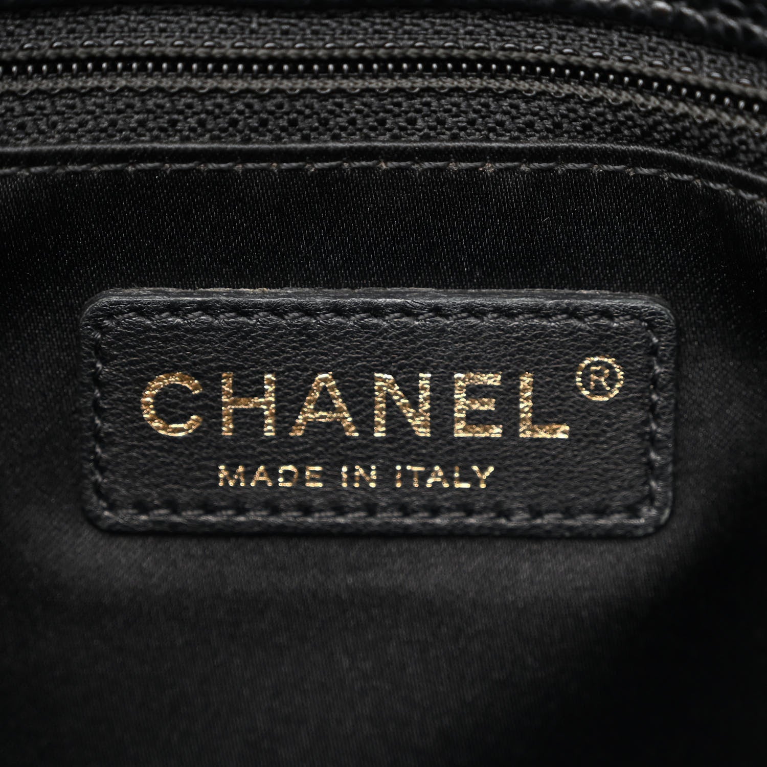 Chanel Caviar Quilted Grand Shopping Tote GST Black 6 of 10