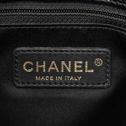 Chanel Caviar Quilted Grand Shopping Tote GST Black 6 of 10