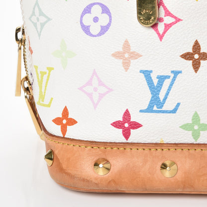Louis Vuitton Monogram Multicolor Alma White 14 of 19