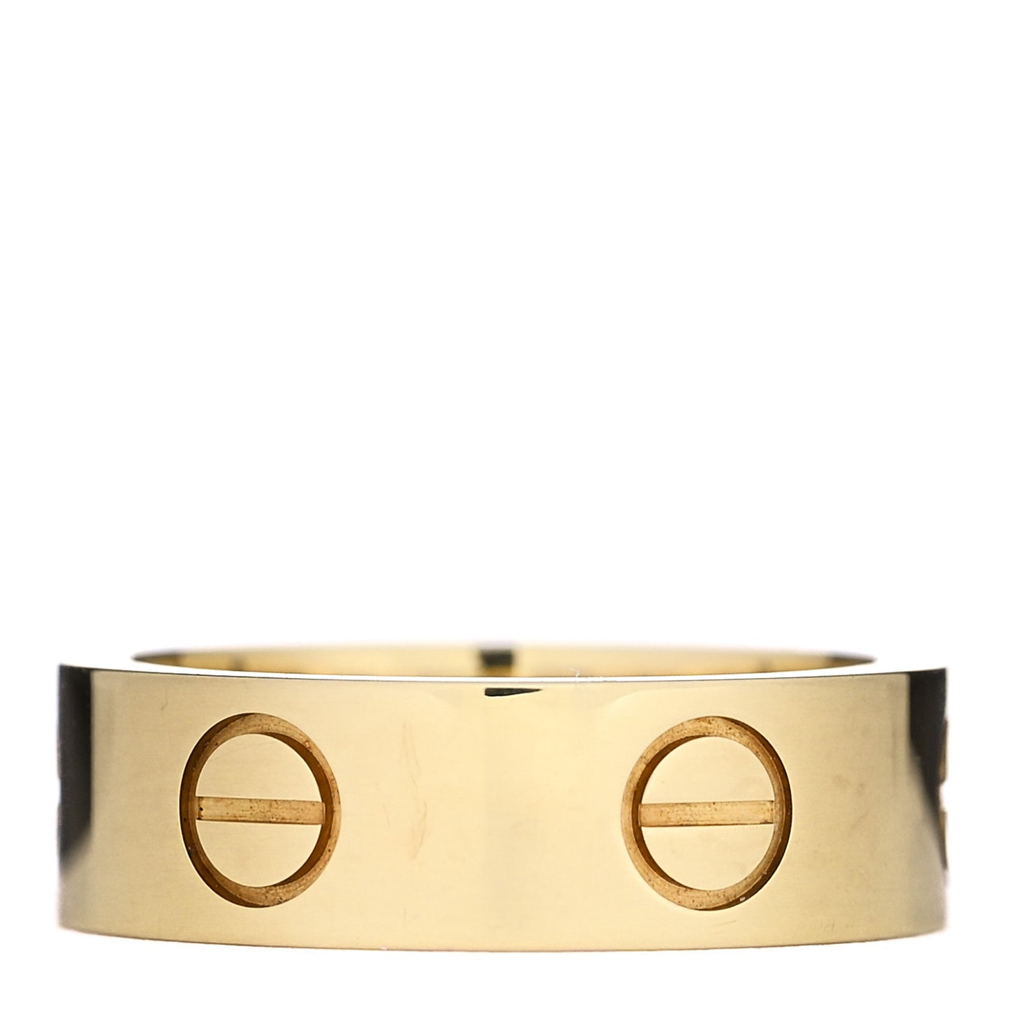 18K Yellow Gold 5.5mm LOVE Ring 49 4.75