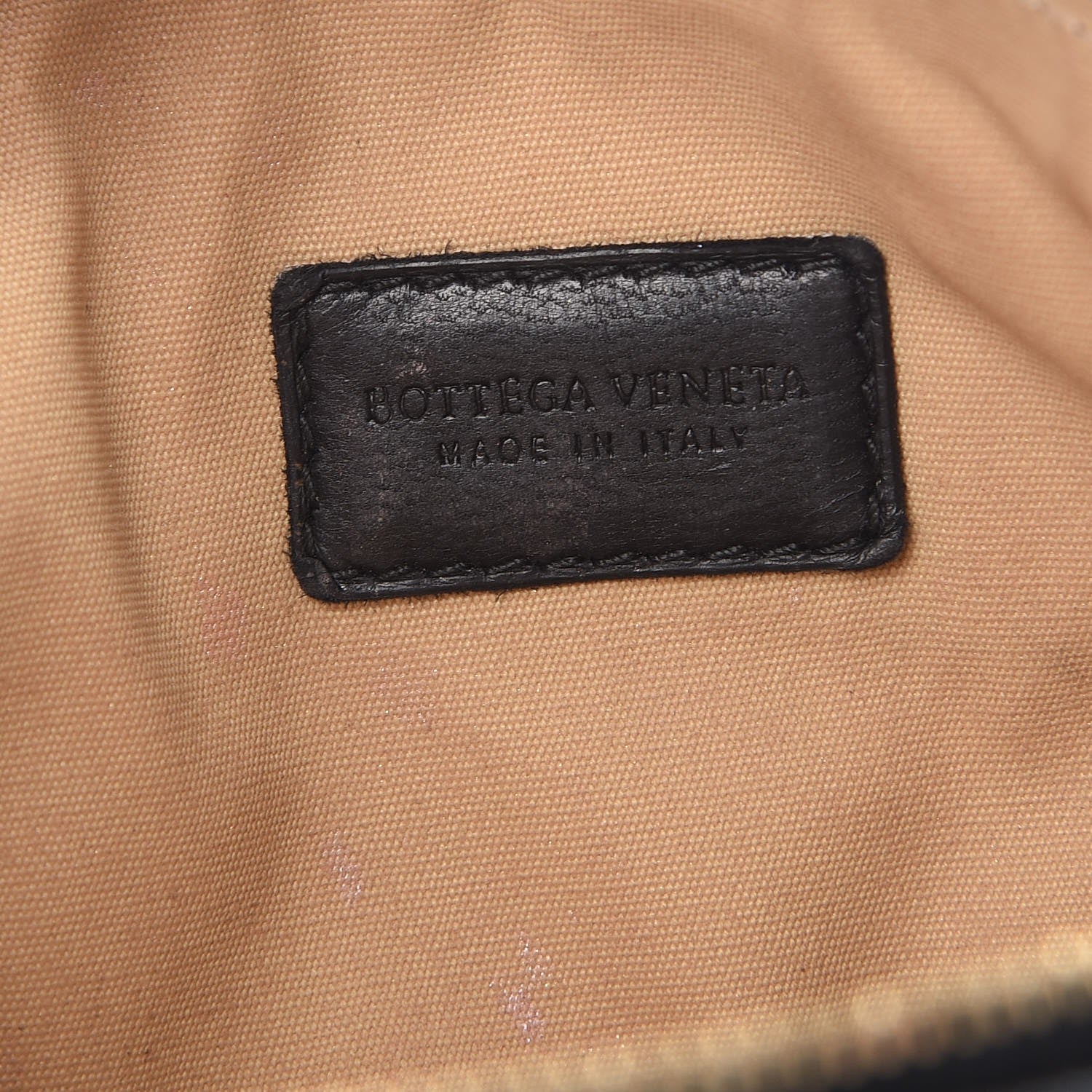 Bottega Veneta Nappa Intrecciato Medium Cosmetic Pouch Bag Black 6 of 11