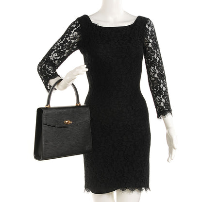 Louis Vuitton Epi Malesherbes Black 2 of 7
