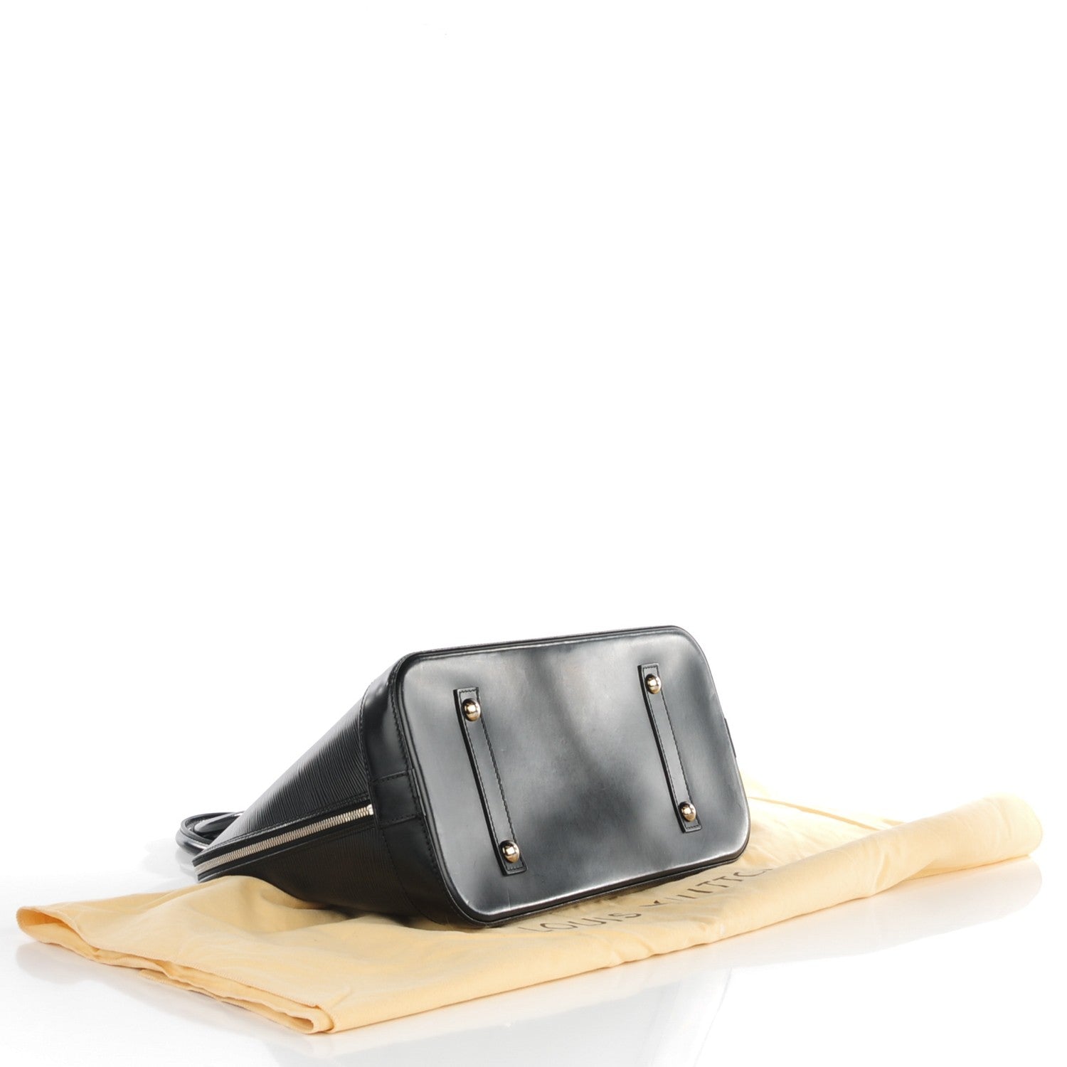 Louis Vuitton Epi Alma GM Black 4 of 7