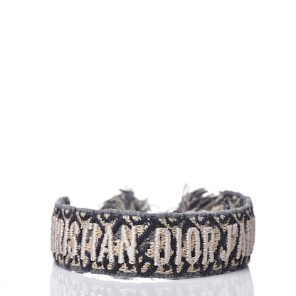 Christian Dior Woven Cotton J'Adior Friendship Bracelet Set Navy 5 of 6