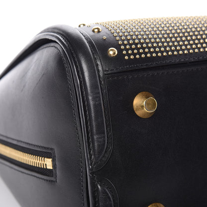 Alexander McQueen Calfskin Studded Large Heroine Black 13 of 24