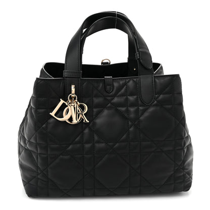 Christian Dior Calfskin Macrocannage Medium Toujours Black 1 of 10
