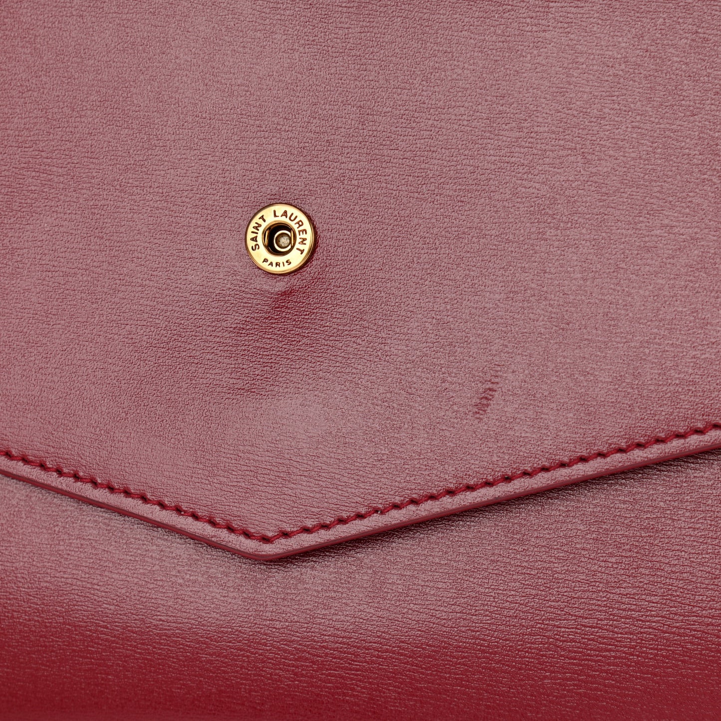 Smooth Calfskin Monogram Sulpice Chain Wallet Amaretto