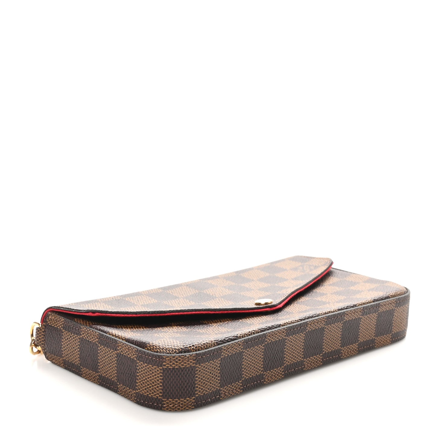 Damier Ebene Pochette Felicie Chain Wallet