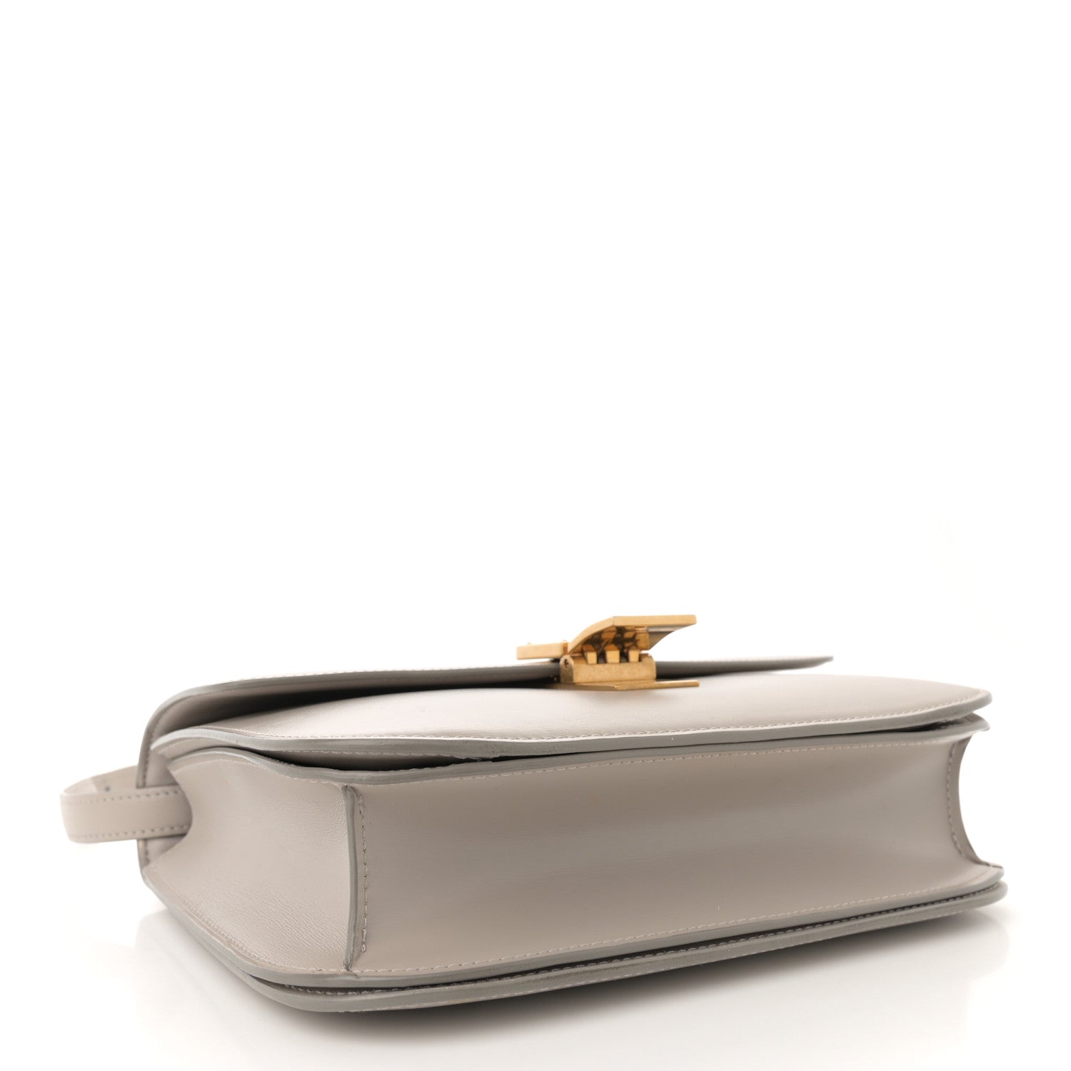 Celine Box Calfskin Medium Classic Box Flap Bag Clay 4 of 19