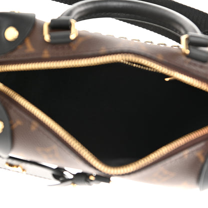 Louis Vuitton Monogram Petite Malle Souple Black 5 of 8