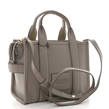 Marc Jacobs Grained Calfskin Small The Tote Bag Cement 3 of 13