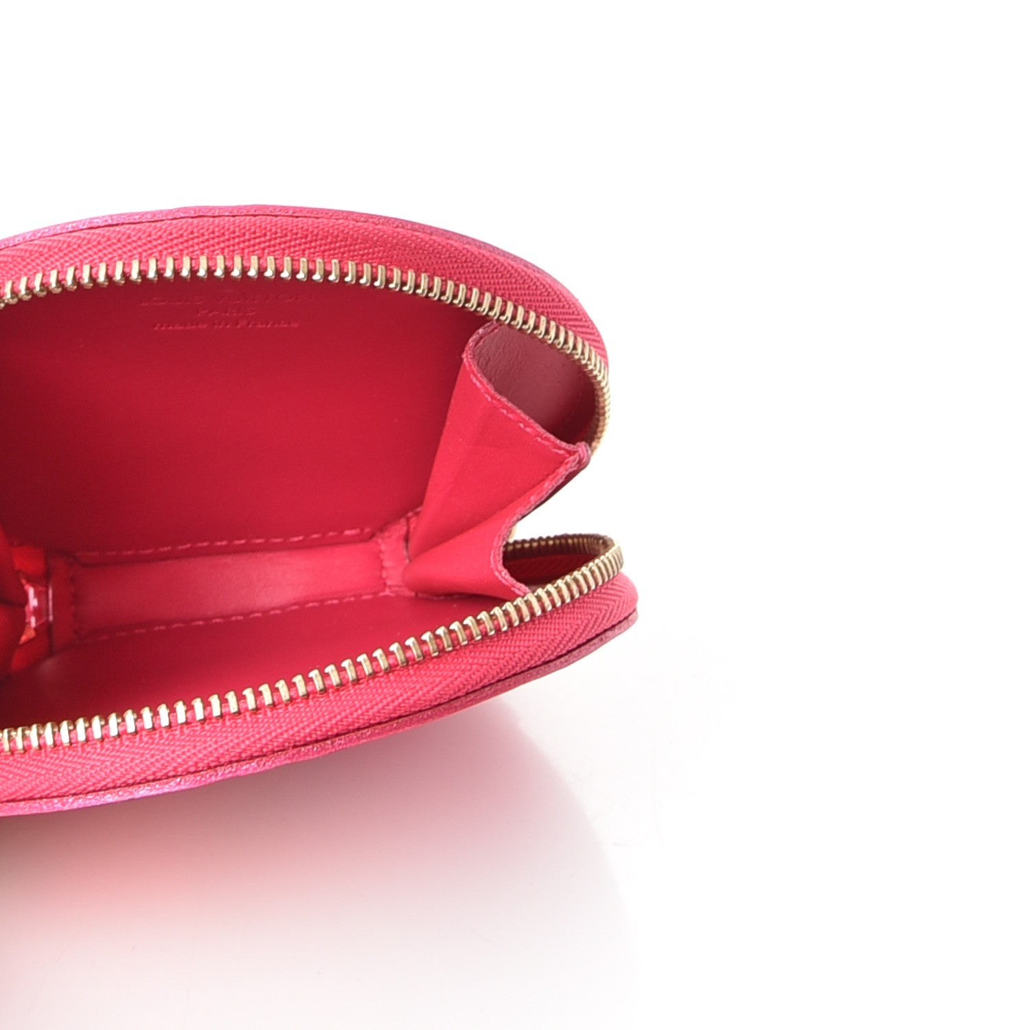 Louis Vuitton Vernis Roses Chapeau Coin Purse Rose Pop 5 of 8