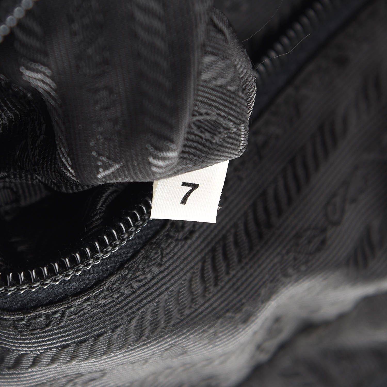 Prada Nylon Vela Tote Black 7 of 10