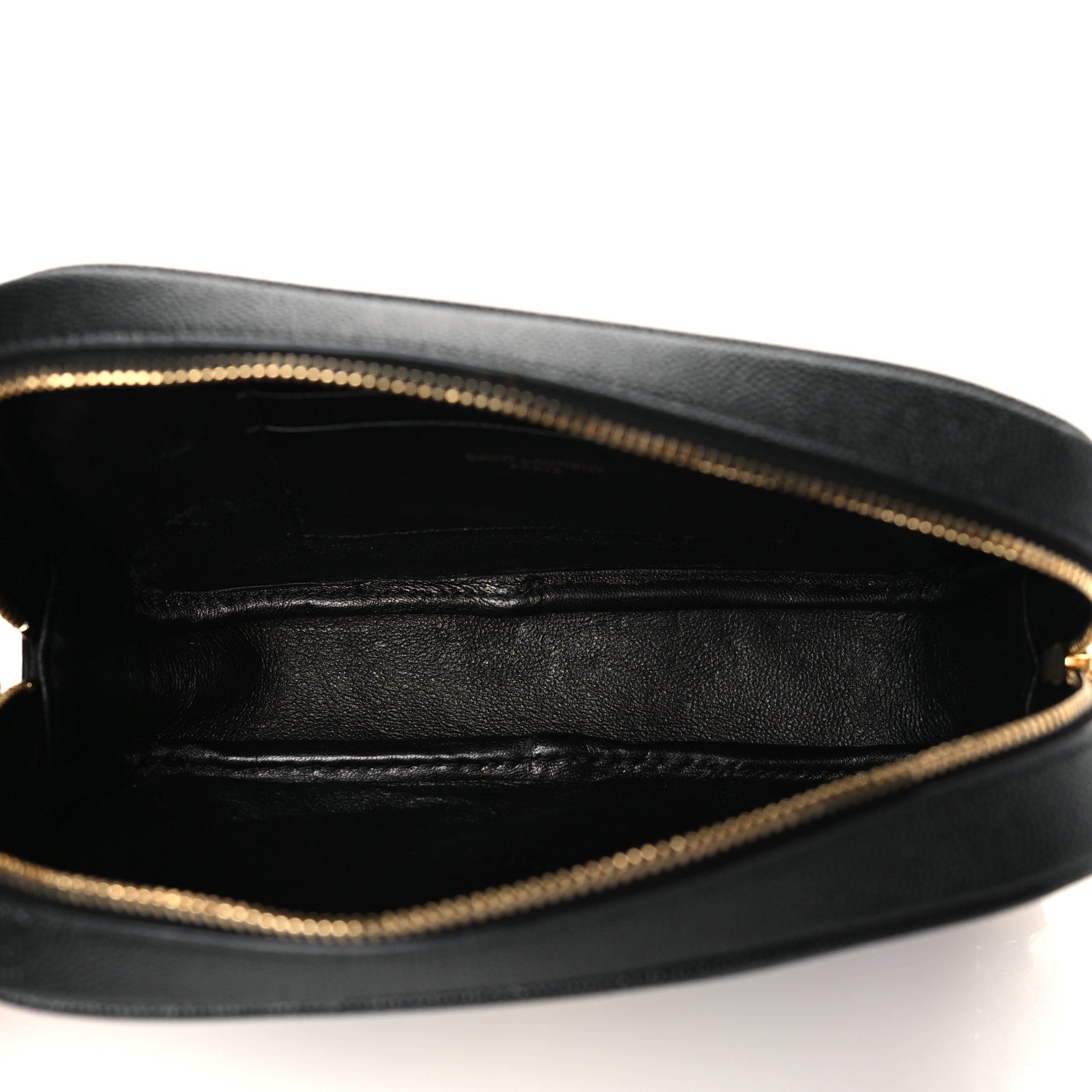 Saint Laurent Grain De Poudre Matelasse Monogram Mini Lou Camera Bag Black 5 of 11