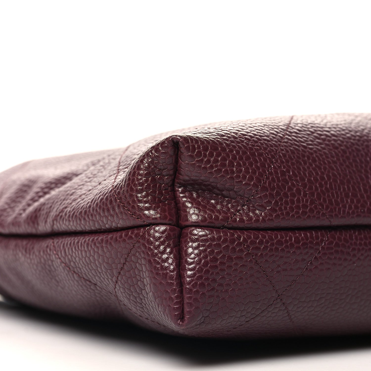 Chanel Caviar Quilted Small Chanel 22 Dark Burgundy 10 of 11