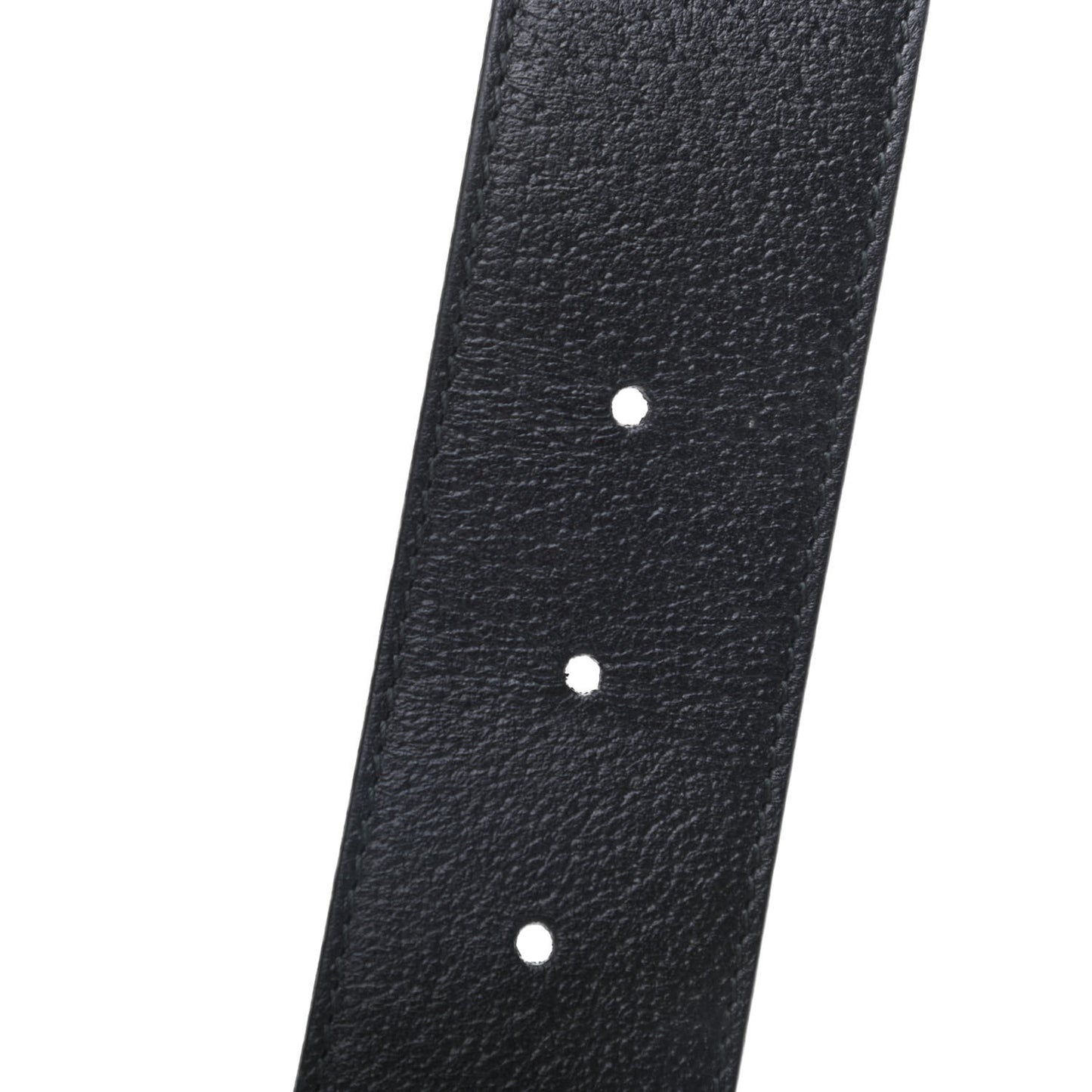 Textured Calfskin Double G 40mm Belt 85 34 Black