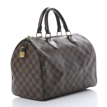 Louis Vuitton Damier Ebene Speedy 30 2 of 21
