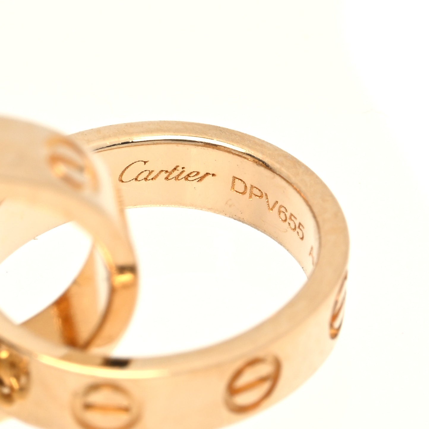 18K Yellow Gold Interlocking LOVE Necklace