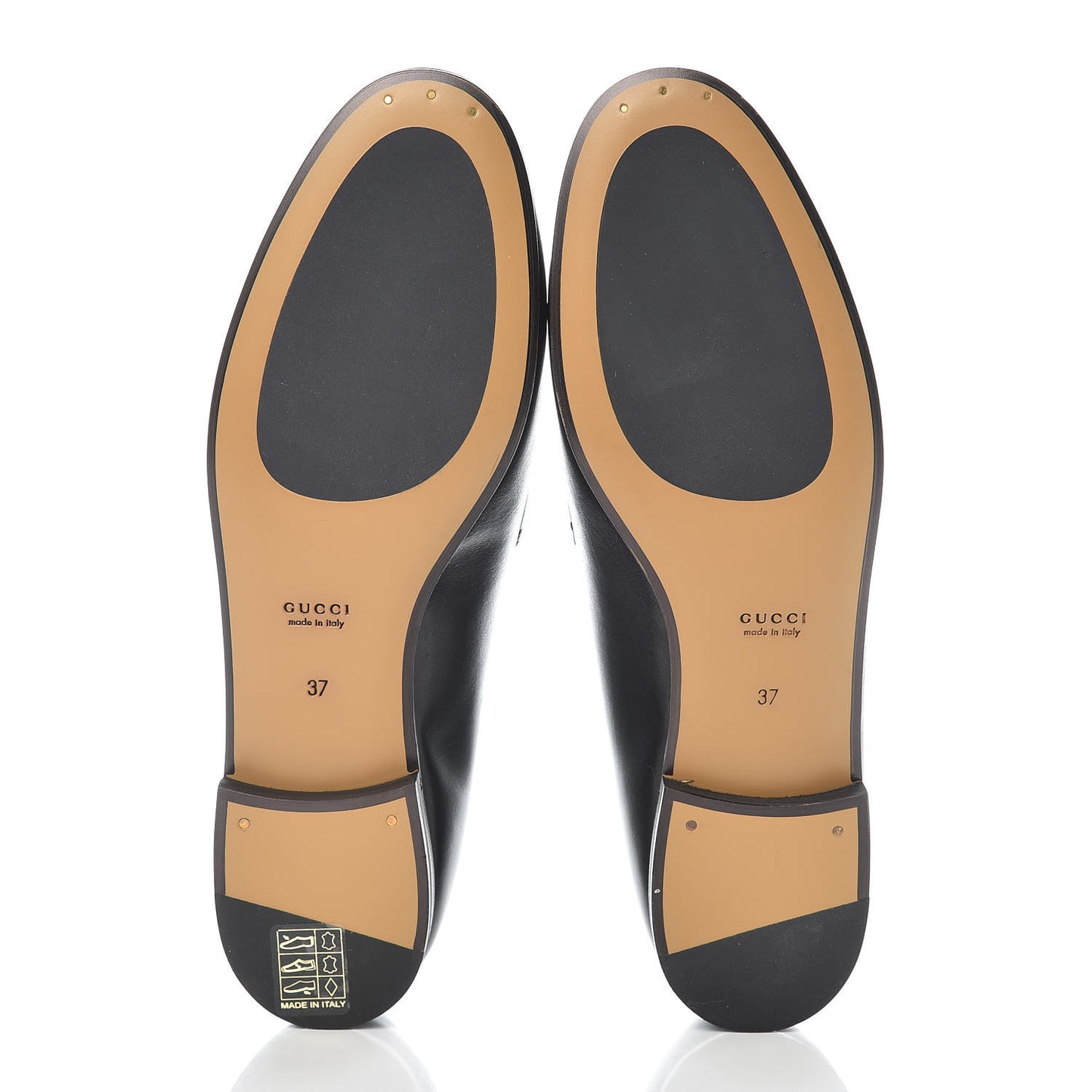 Calfskin Womens Jordaan Loafers 37 Black