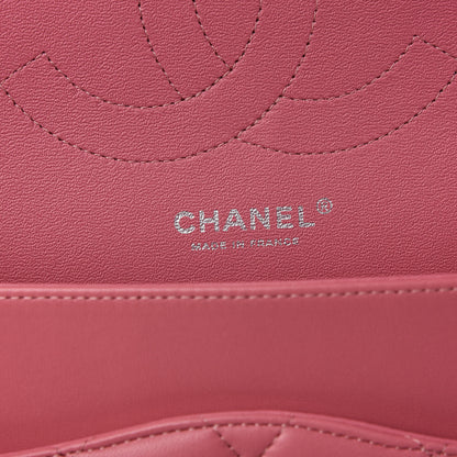 Chanel Lambskin Quilted Jumbo Double Flap Pink 7 of 8