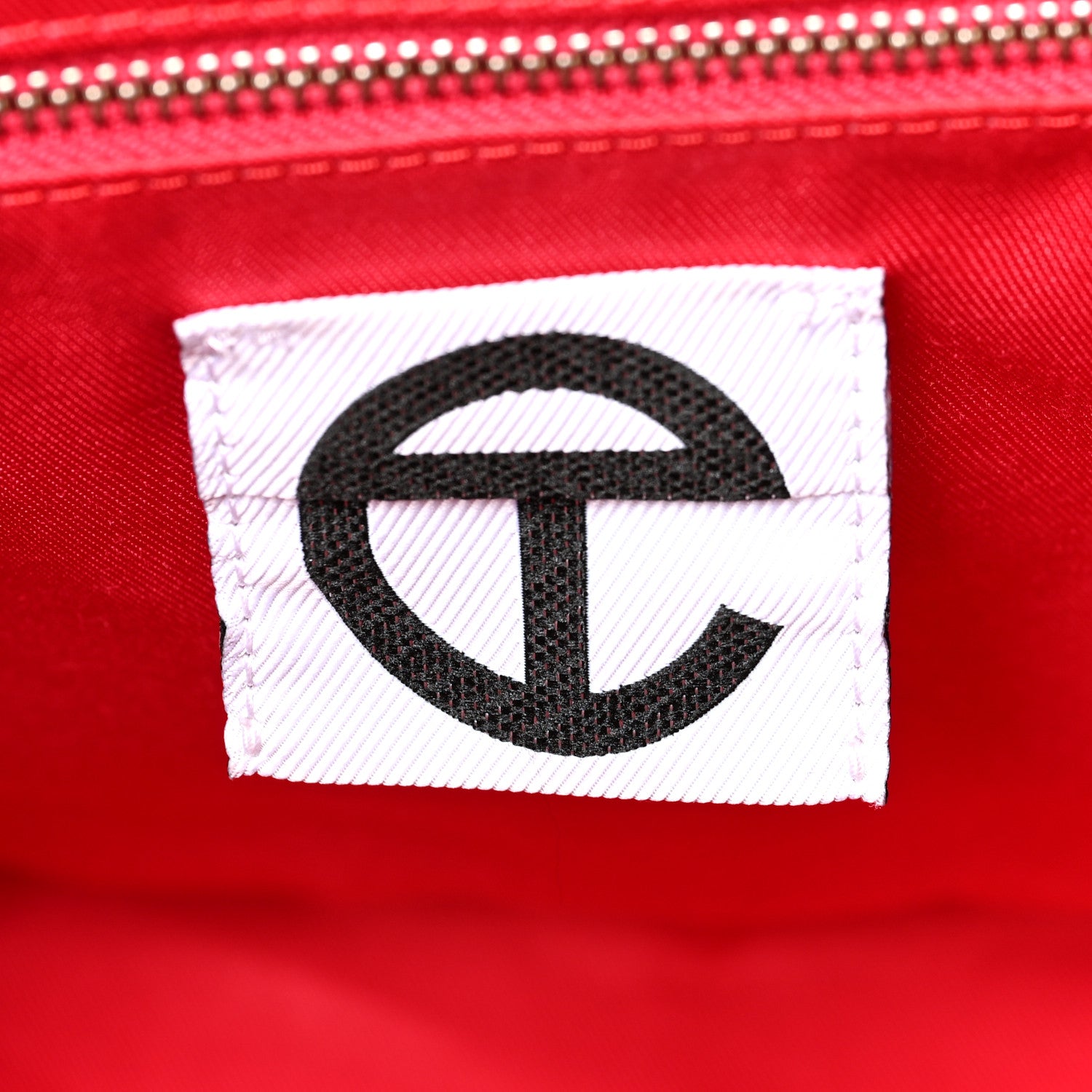 Telfar Vegan Leather Medium Shopping Bag Red 6 of 14