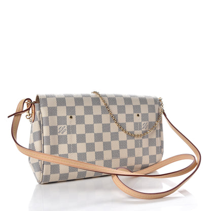 Louis Vuitton Damier Azur Favorite MM 3 of 11
