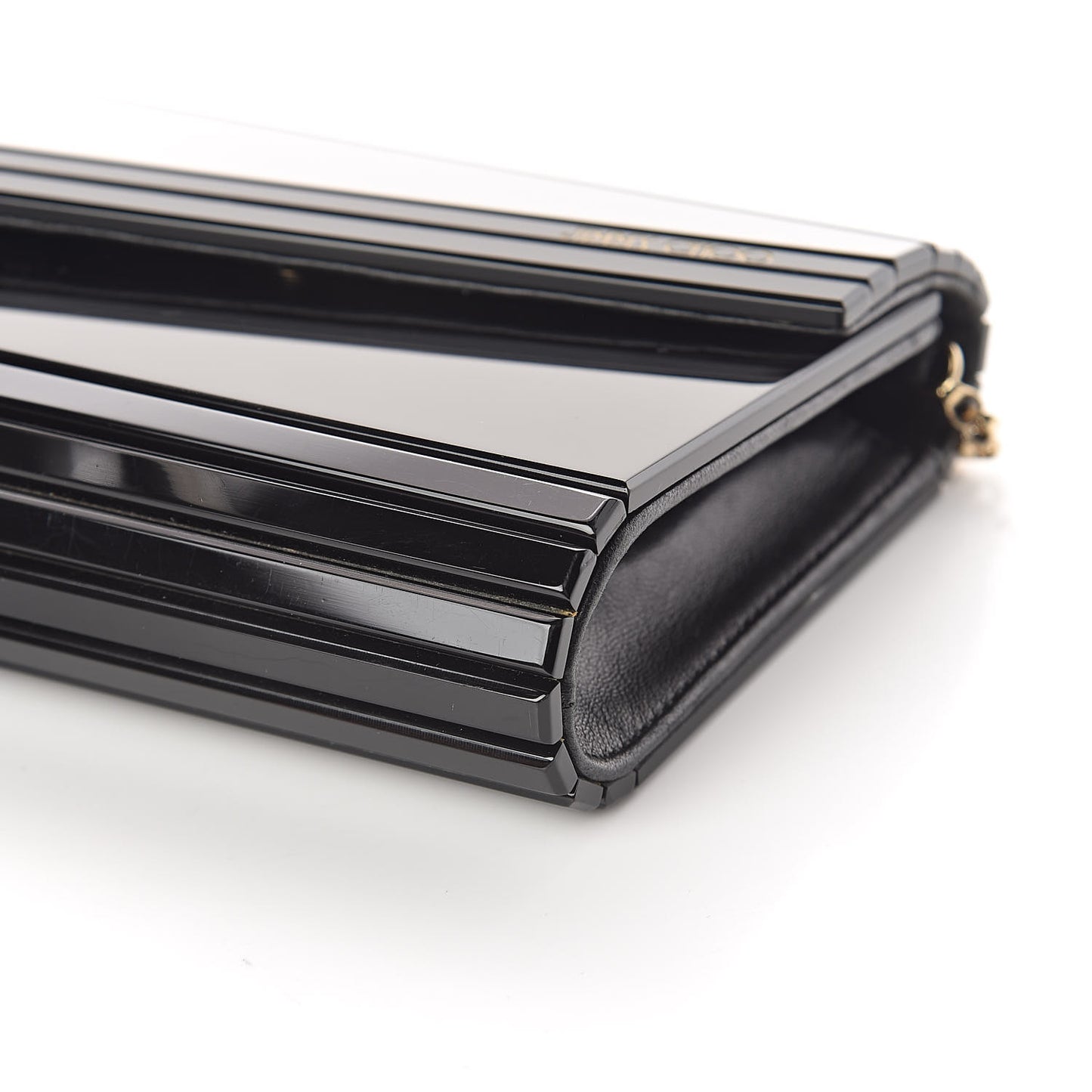 Acrylic Candy Clutch Black