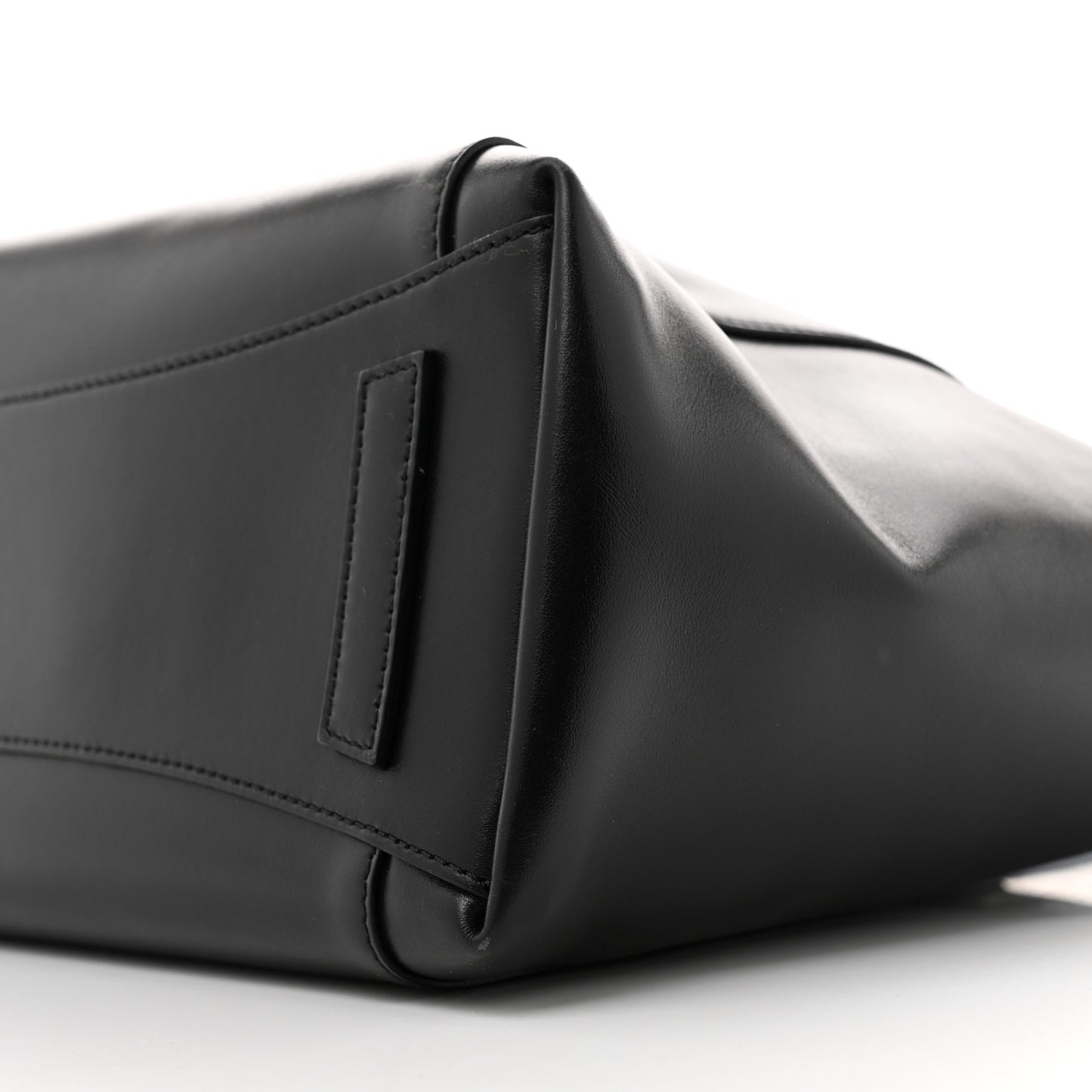 Box Calfskin Small Antigona Sport Top Handle Bag Black