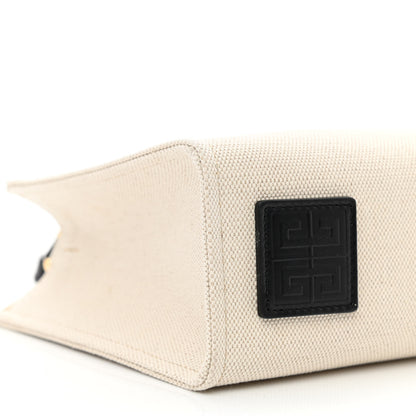 Givenchy Canvas Mini G-Tote Beige Black 8 of 9