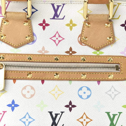 Louis Vuitton Monogram Multicolor Alma White 9 of 9