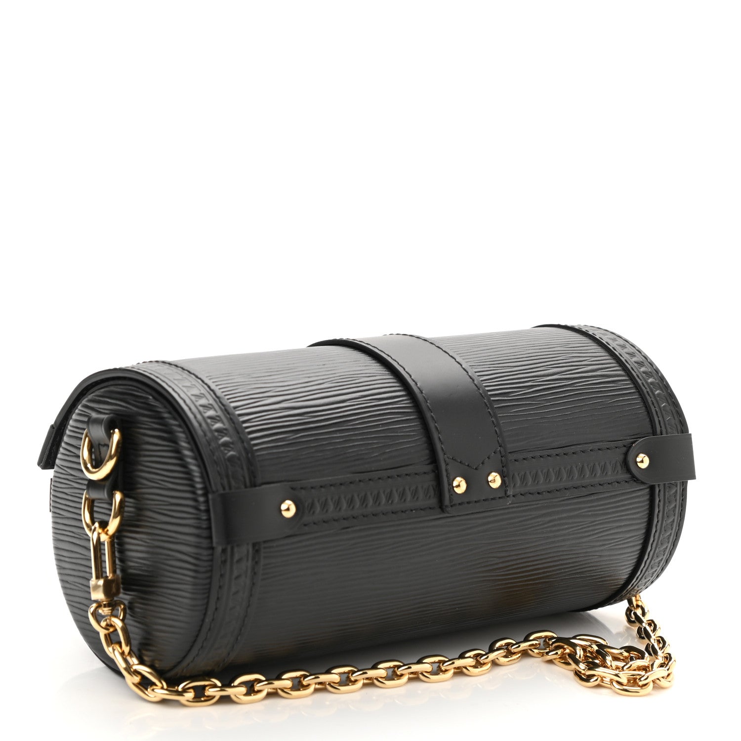 Louis Vuitton Epi Papillon Trunk Black 2 of 6