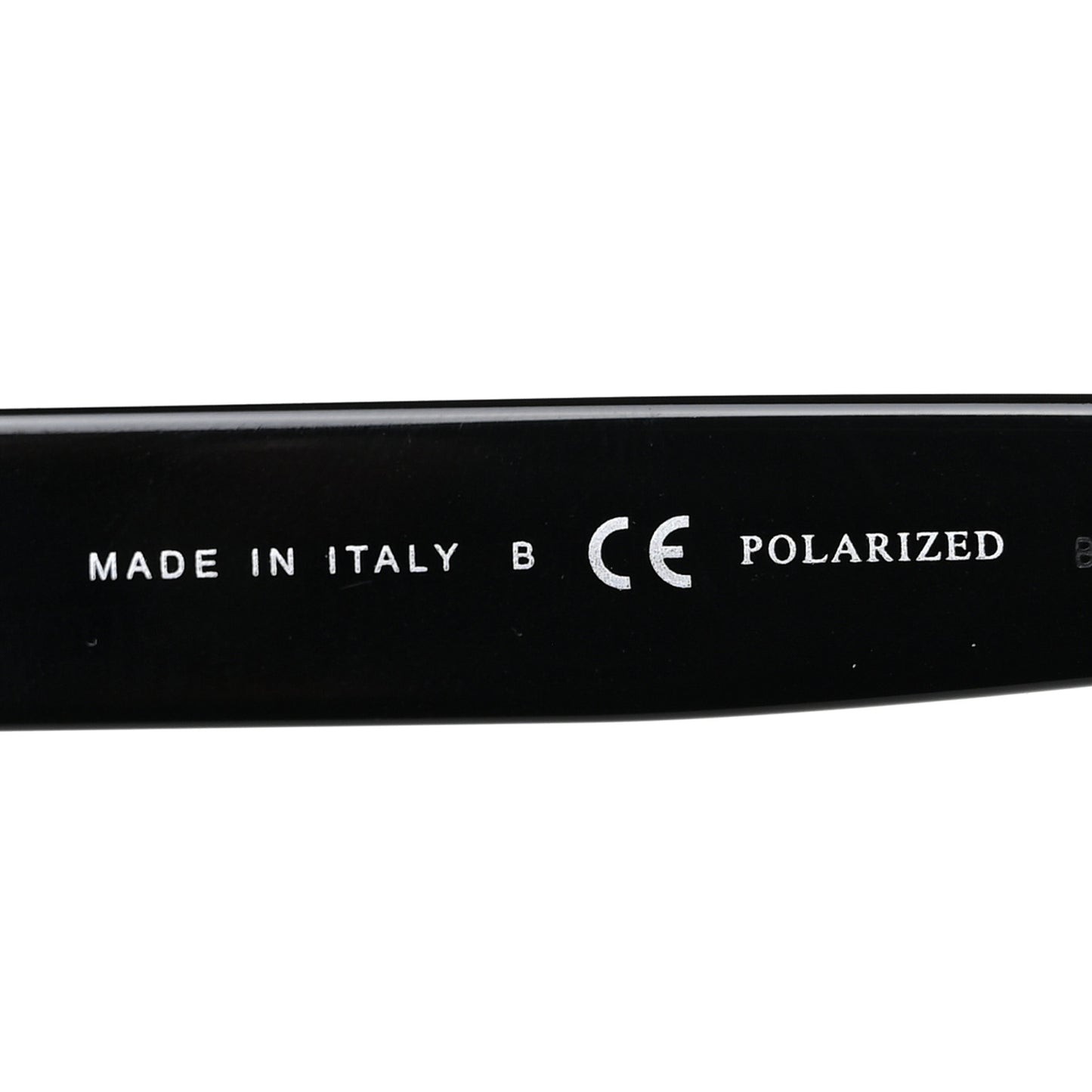 Acetate Polarized Square Sunglasses 5417 Black