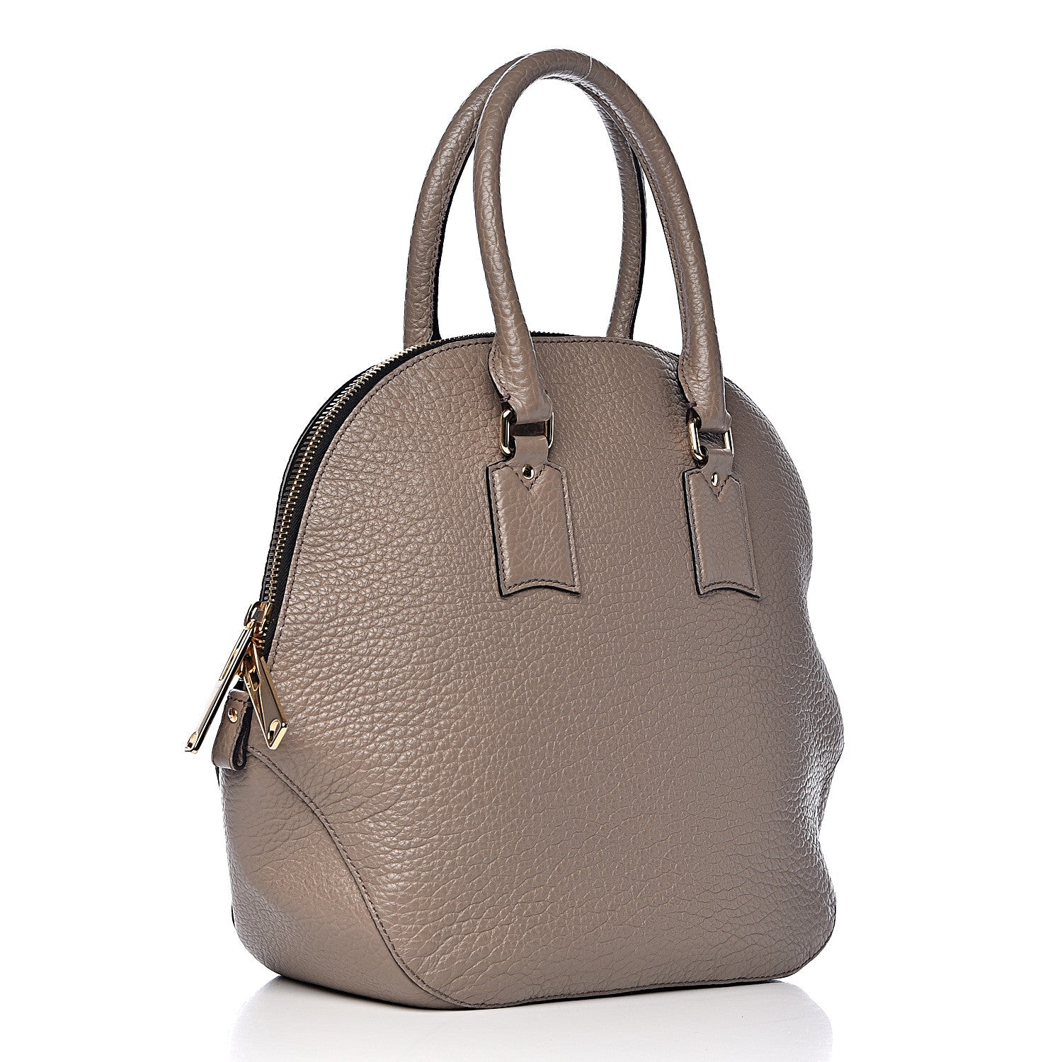 Burberry Heritage Grain Medium Orchard Bowling Bag Pale Taupe 3 of 21