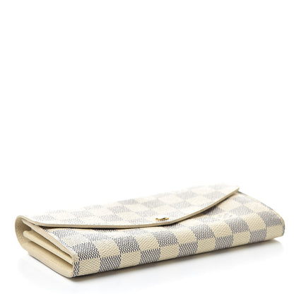 Louis Vuitton Damier Azur Sarah Wallet NM 4 of 9