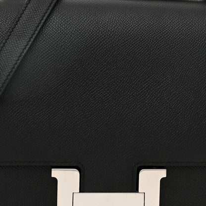 Hermes Epsom Constance 24 Black 8 of 14