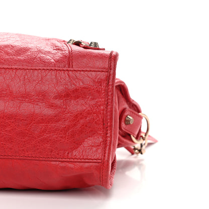 Balenciaga Agneau Giant 12 Rose Gold Hardware City Rouge Coquelicot 9 of 9