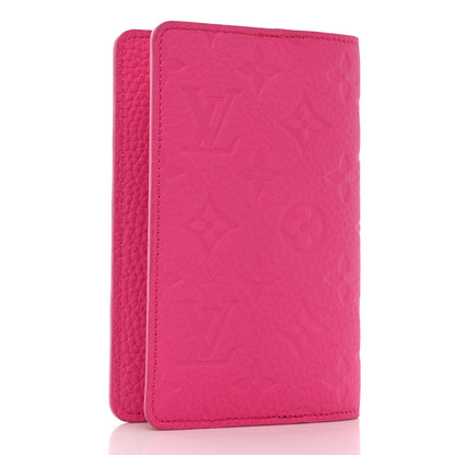 Louis Vuitton Taurillon Monogram Emily Notebook Cover PM Pink 3 of 6