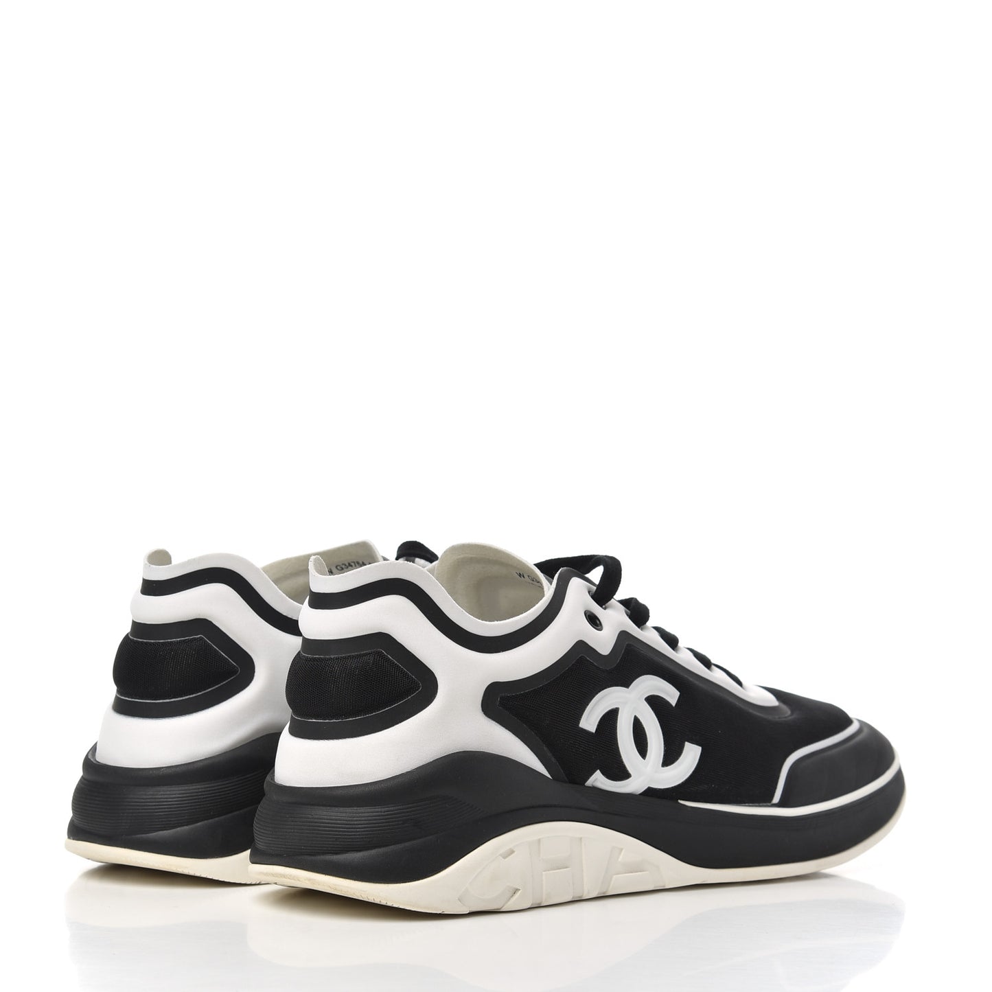 Mesh Lycra Thermoplastic Mens Sneakers 46 Black White
