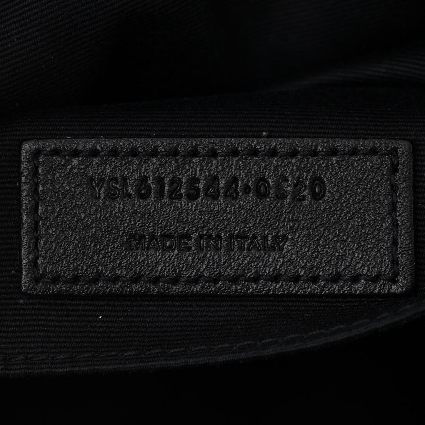Calfskin Matelasse Monogram Lou Camera Bag Black