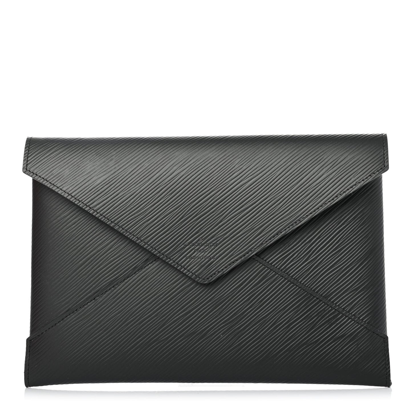 Epi Large Kirigami Pochette Insert Black