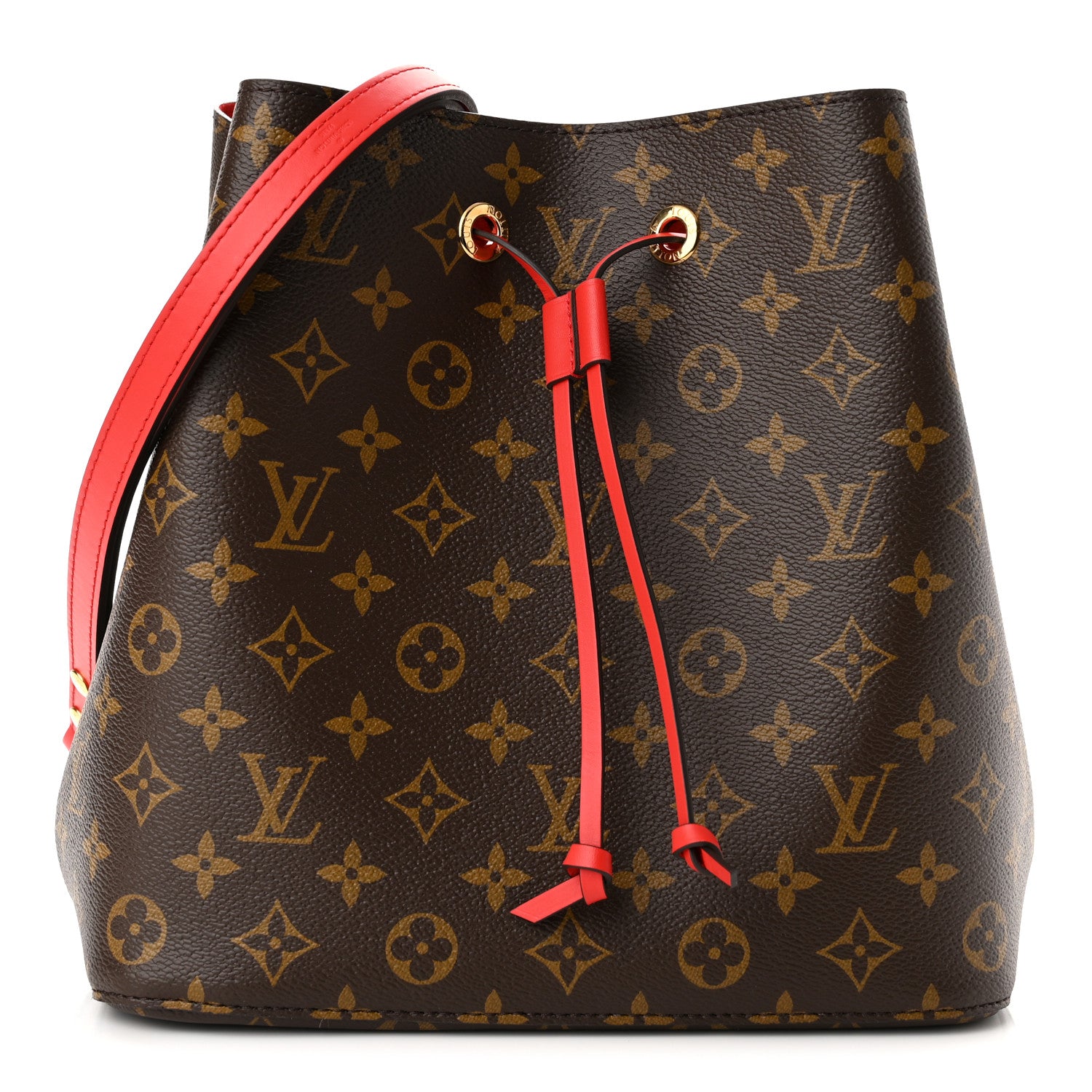 Louis Vuitton Monogram Neonoe MM Coquelicot 1 of 9